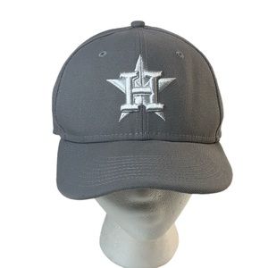 Era Men's Houston Astros Gray 59FIFTY Fitted Hat Size 7 1/8